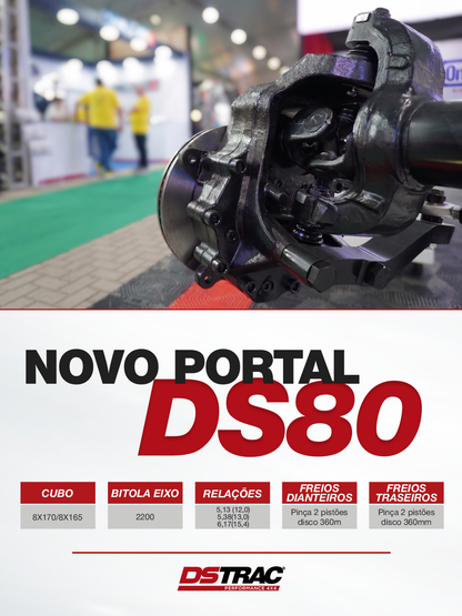 Eixo DSTRAC Portal DS80